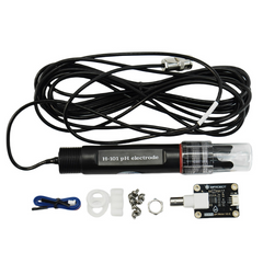 DFRobot Gravity 7/24 Industrial Analog pH Meter Kit for Arduino & Raspberry Pi Project -Robocraze