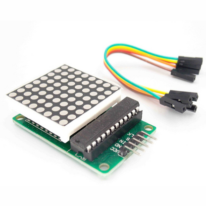 MAX7219 8x8 LED Dot Matrix Display Module - Robocraze