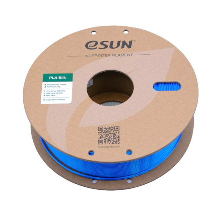 eSun 1.75mm PLA-Silk Filament 1kg Blue Color -3D Printers/Pens -Filaments -Robocraze