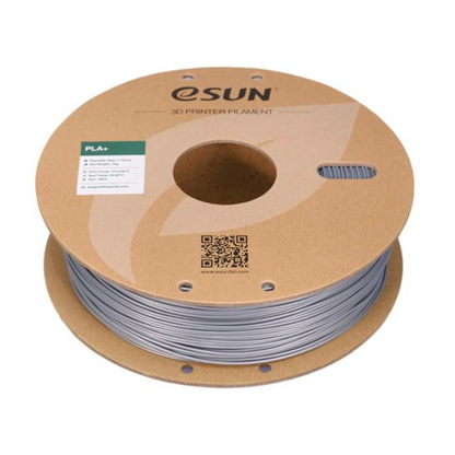 eSun PLA+ 1.75mm 3D Printing Filament 1kg Silver Color -3D Printers/Pens -Filaments -Robocraze