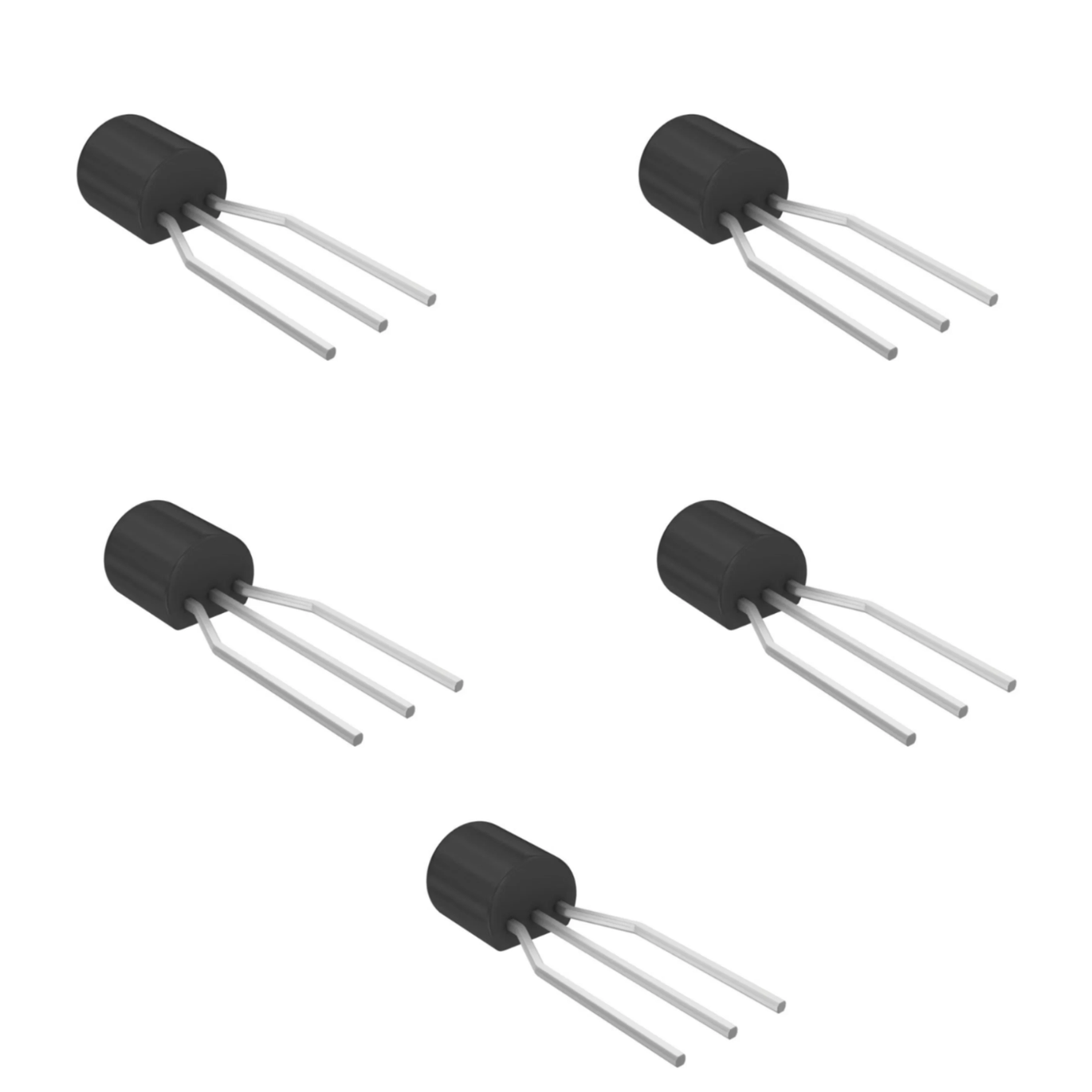 2N4403 PNP TO92 BJT Switching Transistor-Pack of 5-picture-20