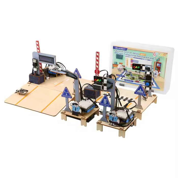 ACEBOTT ESP32 Intelligent Transportation Kit – Advanced DIY Kits, STEM Kits, Robot Kits -Robocraze