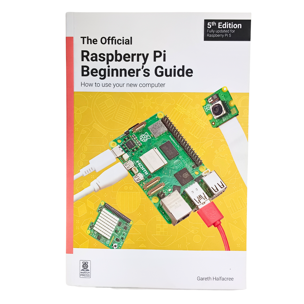 The Official Raspberry Pi Beginner's Guide 5th Ed – Essential guide for beginners & developers -Robocraze