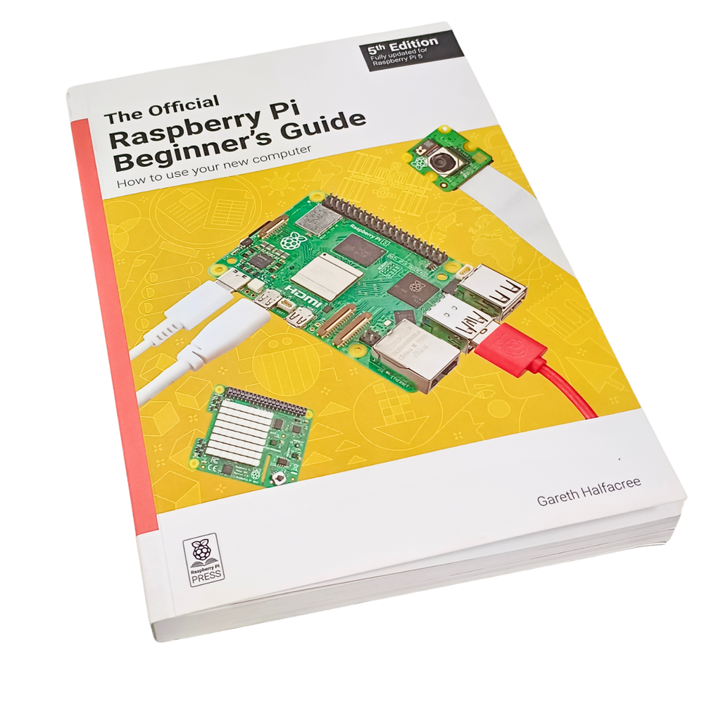 The Official Raspberry Pi Beginner's Guide 5th Ed – Essential guide for beginners & developers -Robocraze