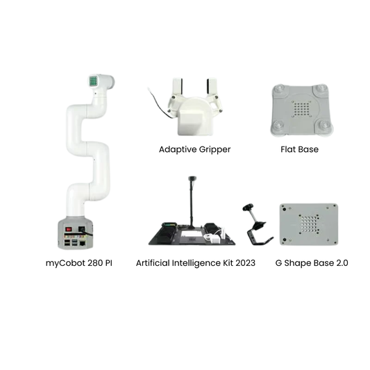 MyCobot 280 Raspberry Pi 2023 6-DOF Robotic Arm – AI-powered DIY Kits, STEM Kits, Robot Kits -Robocraze