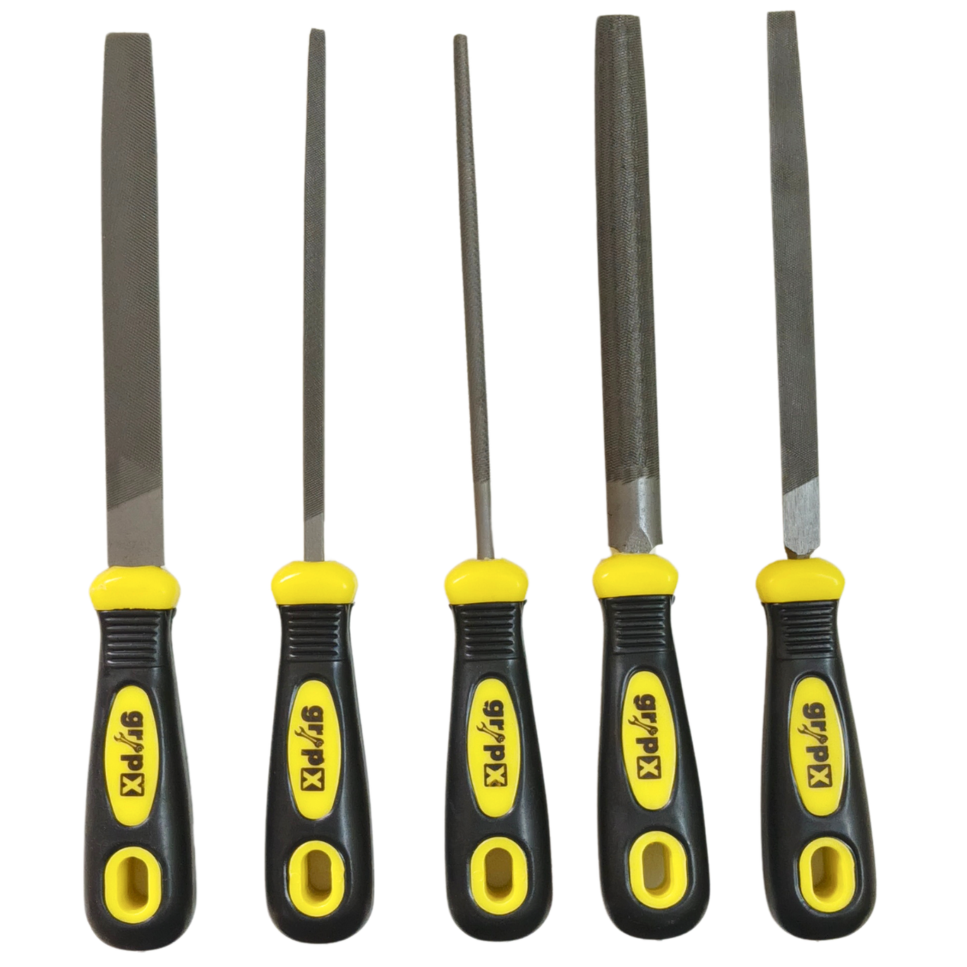GripX 5-Piece 6-Inch Big Steel File Set-image-13
