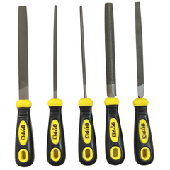 GripX 5-Piece 6-Inch Big Steel File Set