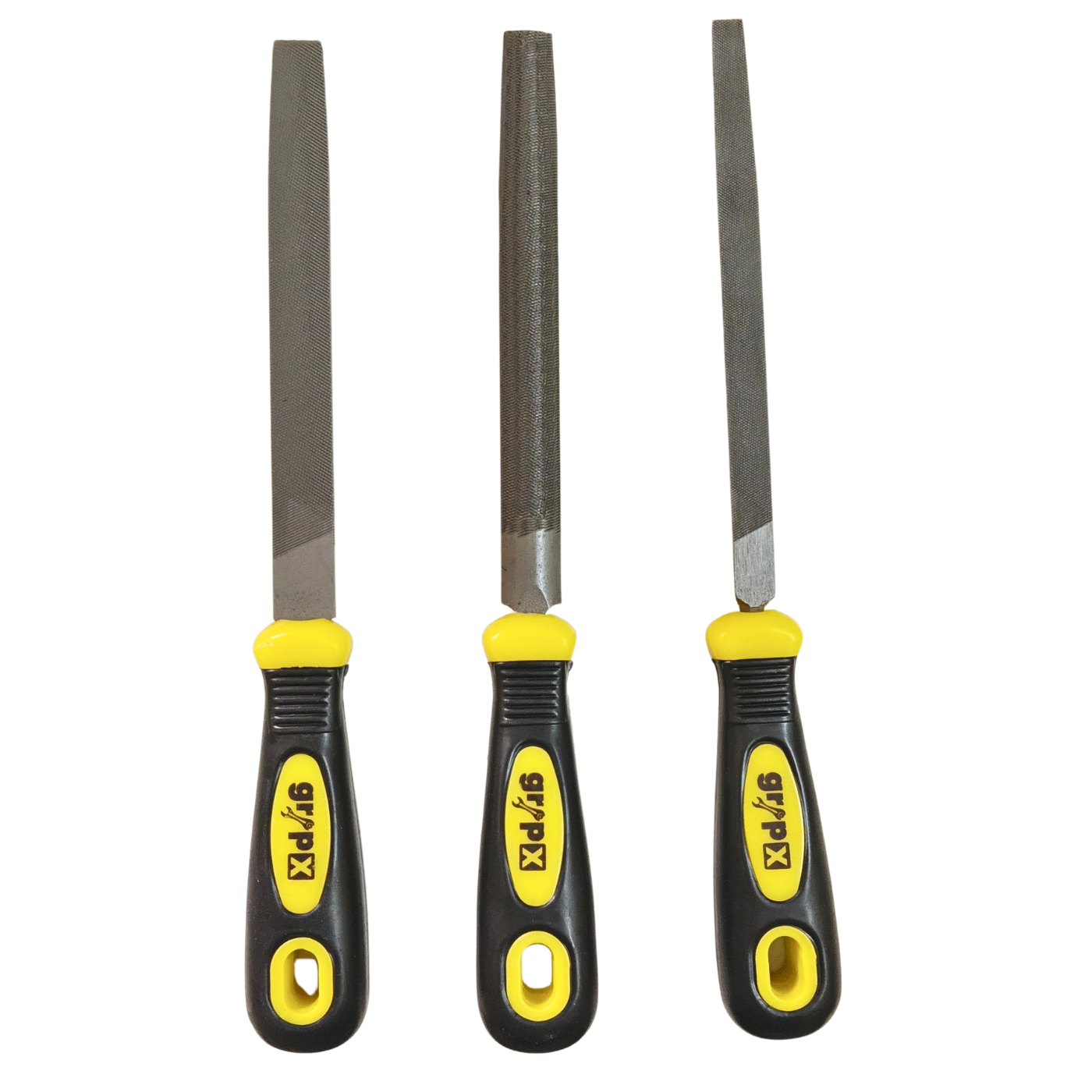 GripX 5-Piece 6-Inch Big Steel File Set