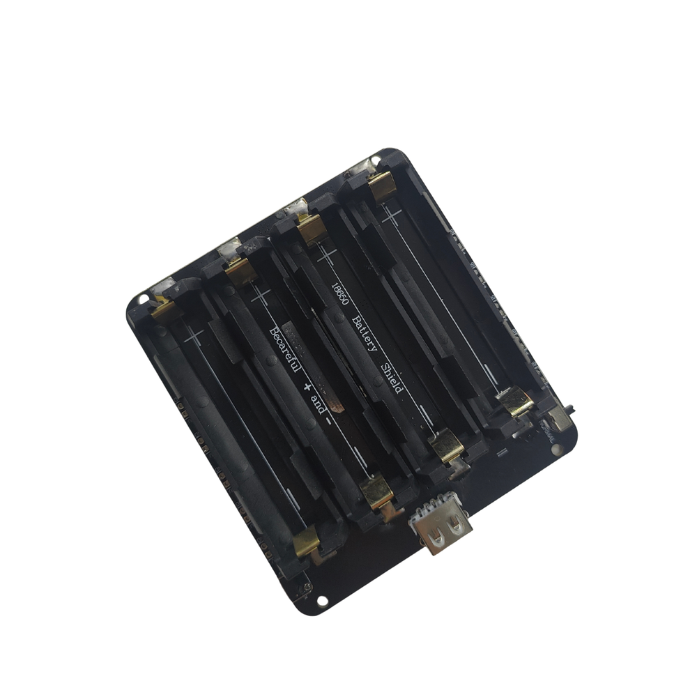 18650 Battery Holder V3 Development Board 4-Cell Module Compatible with Raspberry Pi 3 -Robocraze