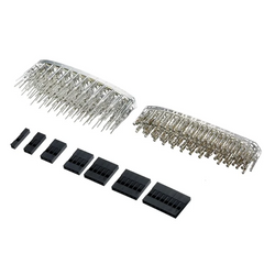 Dupont Connector Kit 2.54mm – Jumper wires & pin headers for DIY projects. -Electronic Components -Robocraze