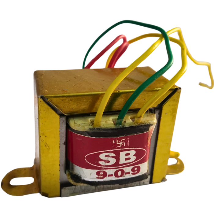 9-0-9 500mA Transformer – Electric Transformer for AC circuits & DIY electronics. -Electronic Components -Robocraze