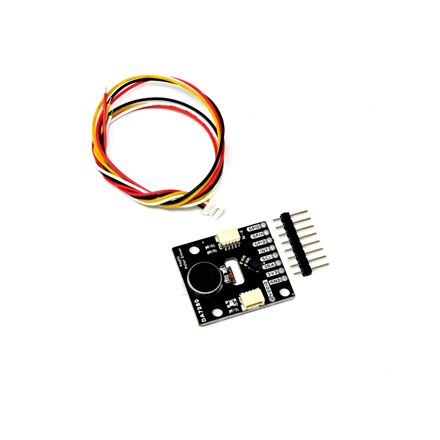 SmartElex Haptic Motor Driver – DA7280 Low-Power Haptic Feedback Module - Robocraze