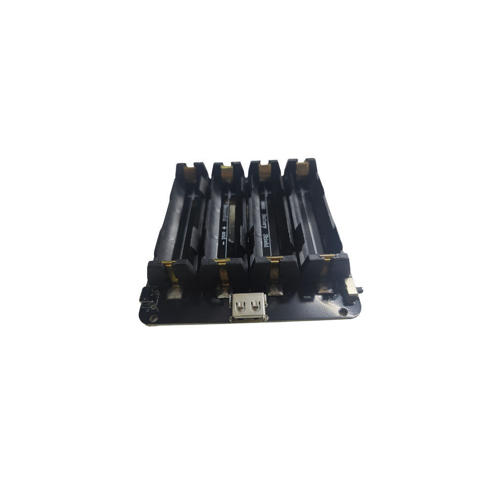 18650 Battery Holder V3 Development Board 4-Cell Module Compatible with Raspberry Pi 3 -Robocraze
