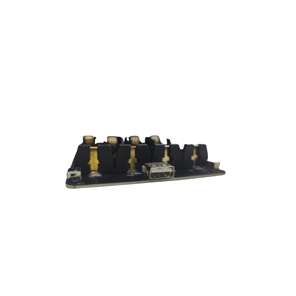 18650 Battery Holder V3 Development Board 4-Cell Module Compatible with Raspberry Pi 3 -Robocraze