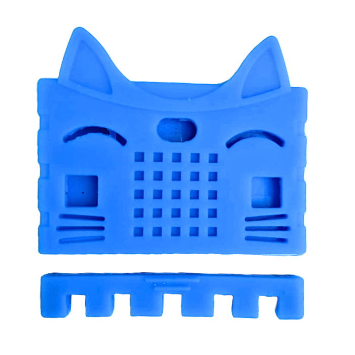 BBC Micro:Bit Silicone Cover (Blue) – Blue case for Micro:bit V1 & V2. -Development Board -BBC Micro:Bit -Robocraze