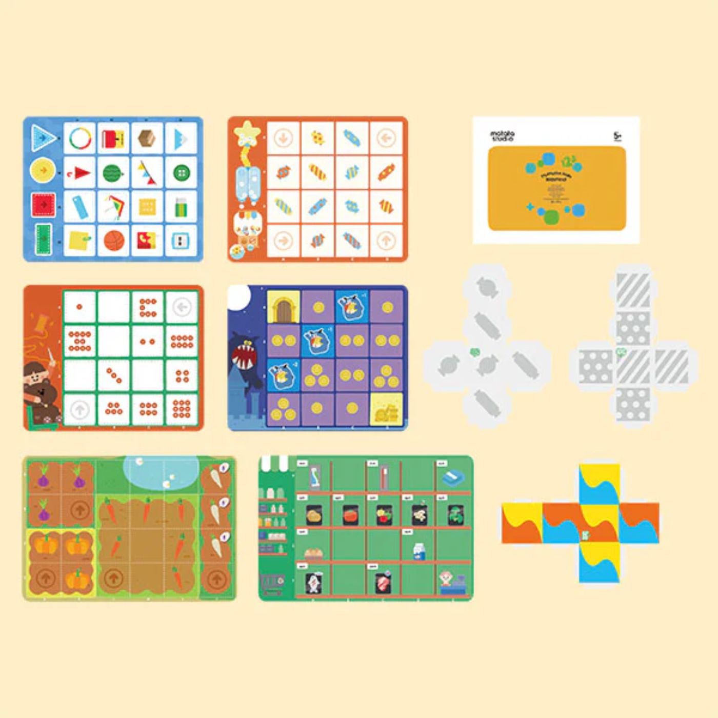 MatataStudio Tale-Bot Pro Exploration Maps - Mathematics - robocraze