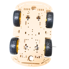4WD Smart Robot Car Kit with Acrylic Chassis – Powerful DIY Kits, STEM Kits, Robot Kits -Robocraze