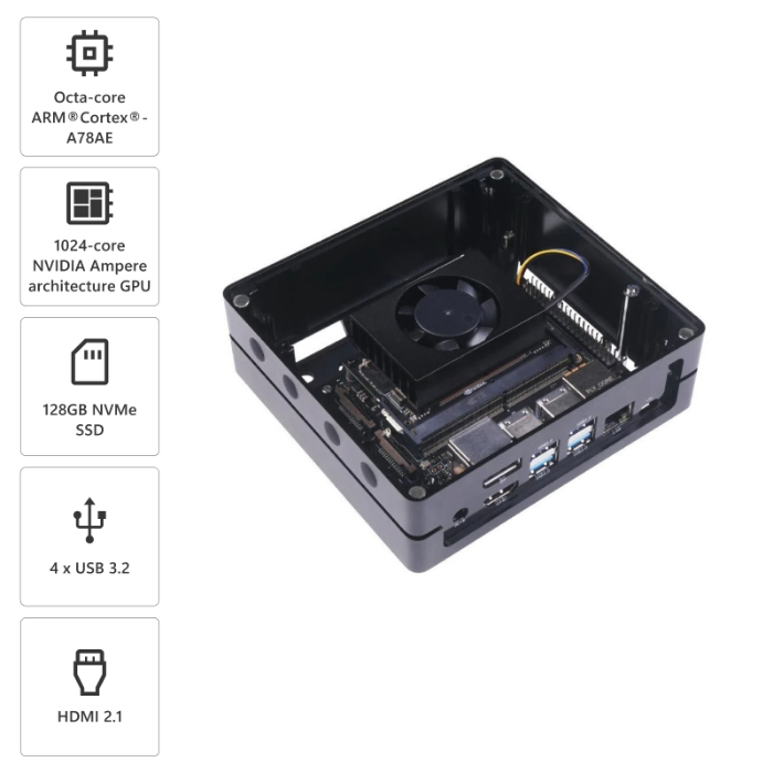 reComputer J4012 Edge AI Device – Jetson Orin NX 16GB module for AI & robotics.-Development Board -Edge AI -Robocraze