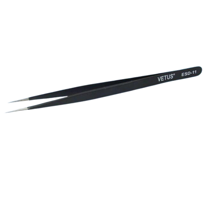 Anti-Static Tweezers 6pcs Set – Electrostatic discharge-safe tweezers – anti-static tweezer set - Hand Tool - Robocraze