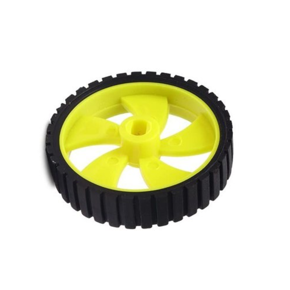 BO Motor Compatible Toy Car Wheel -Basic Components -BO Wheels -Robocraze