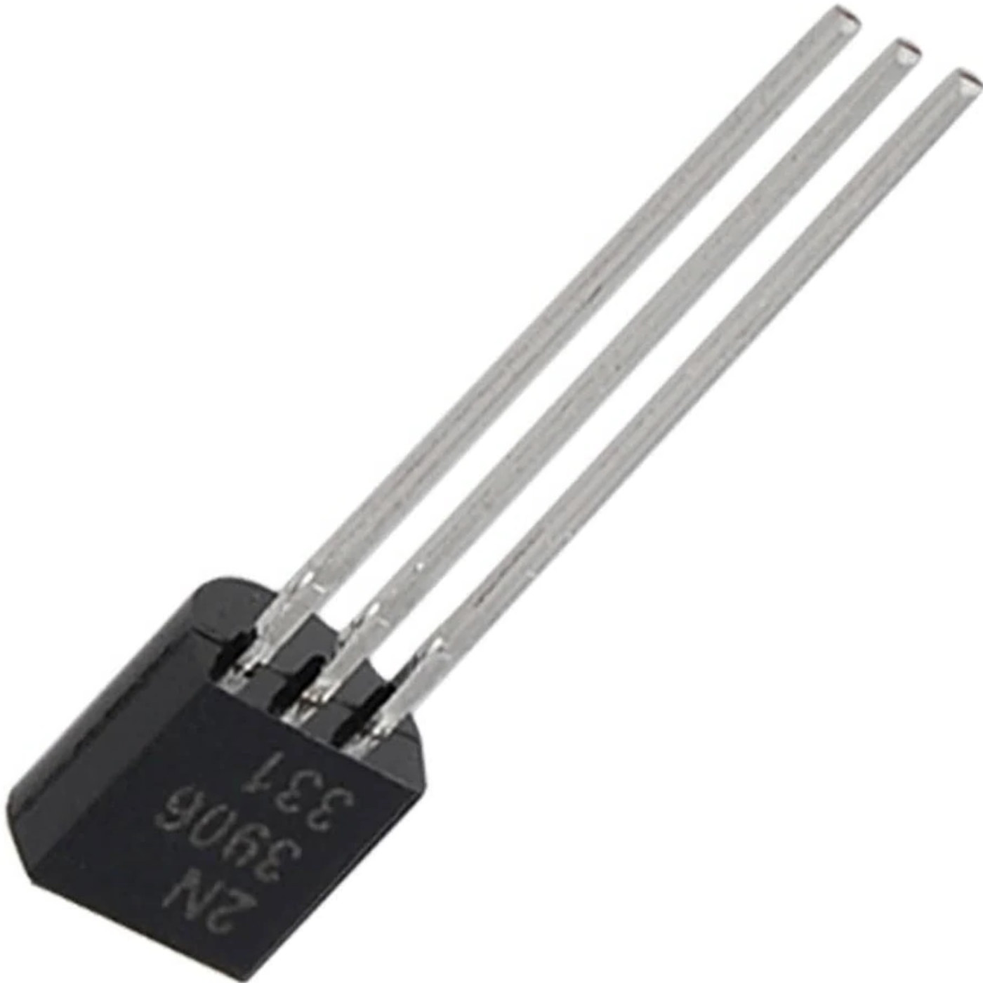 2N3906 PNP Bipolar Junction Transistor (TO-92)-Basic Components -Electronic Components -Transistors -Robocraze