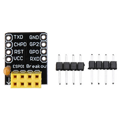 ESP8266 ESP-01 Breakout Board – Adapter for breadboard compatibility. -Nodemcu ESP Board -Robocraze