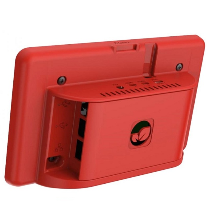 ABS Red Case for Raspberry Pi 4B and Official Touchscreen Display-picture-21