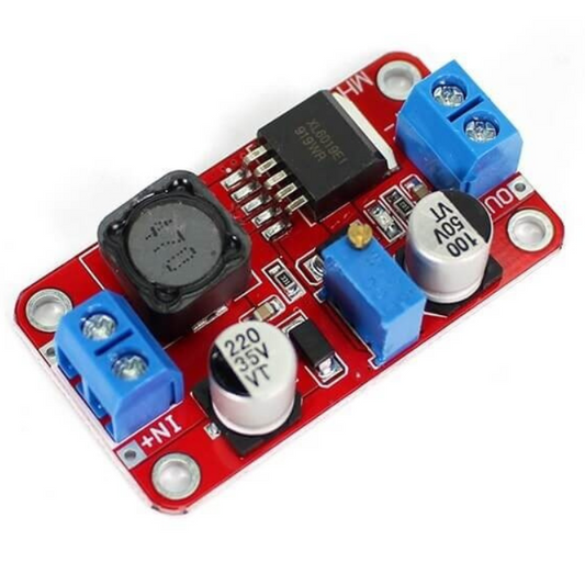 XL6019 DC-DC 5A Adjustable Boost Power Supply Module (RED)