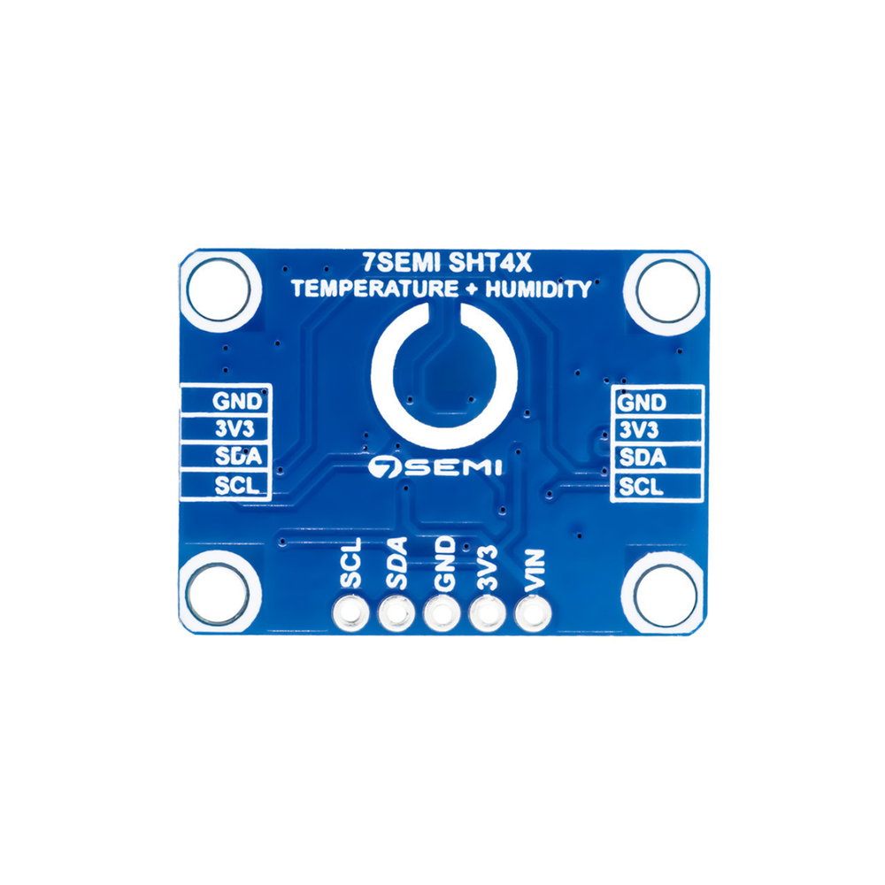 7Semi SHT41 Temperature & Humidity Sensor Breakout with I2C Qwiic Interface -Robocraze