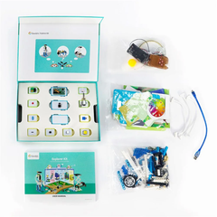 Elecrow Crowbits Explorer Kit – LEGO-compatible STEM electronics kit. -STEM Kit -Robocraze