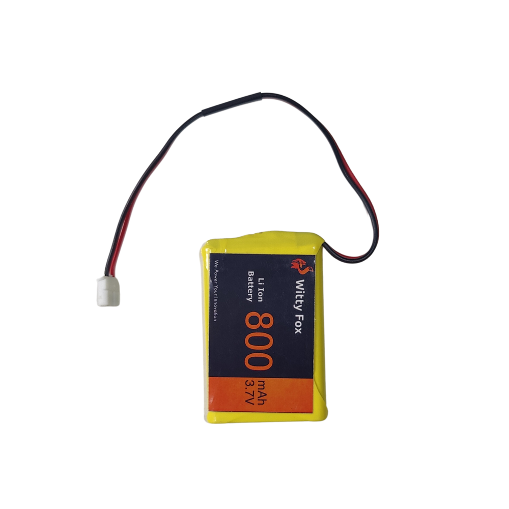 Witty Fox 3.7V 800mAh GPS Battery – Compact GPS battery. -Lithium Battery -Robocraze