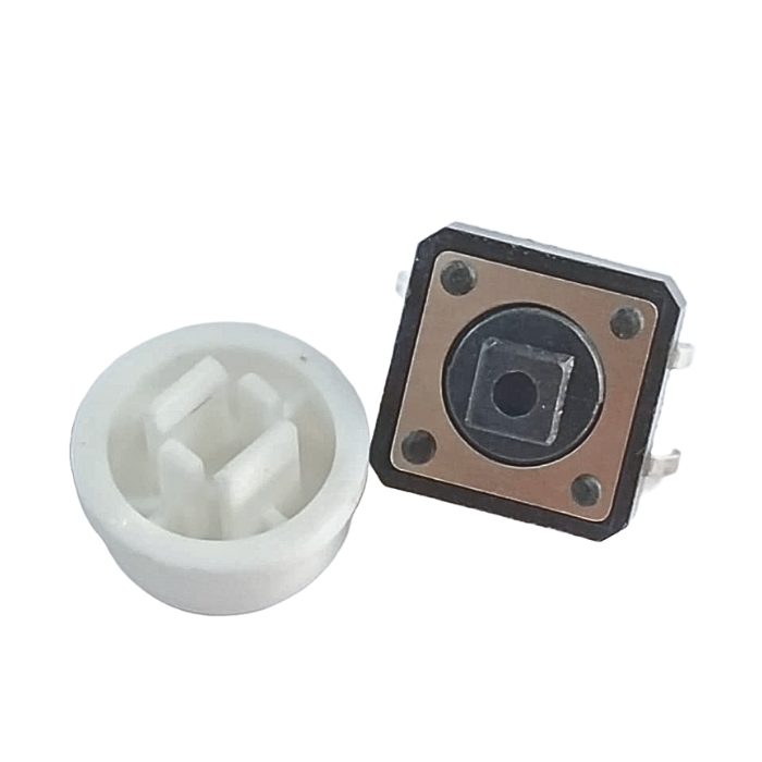 Tactile 4 Pin Push Button Switch (Pack of 5) – Precise push buttons - Mini Switch - Robocraze