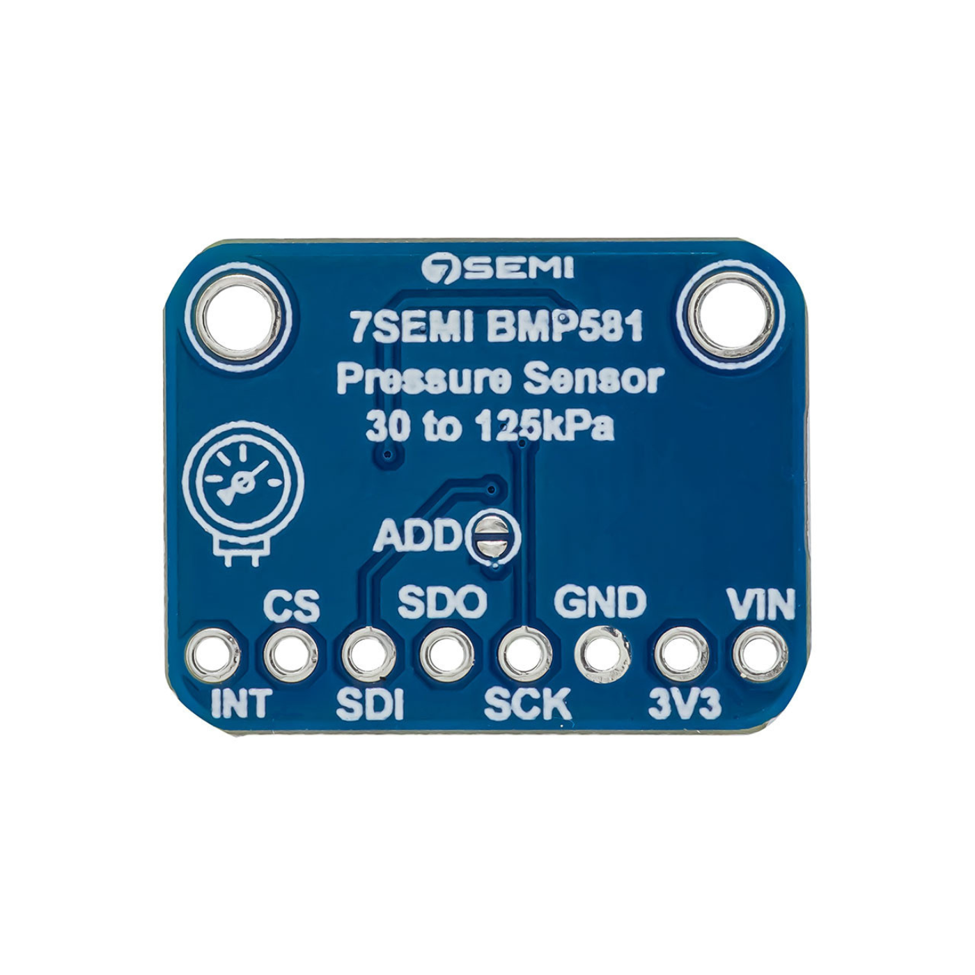 7Semi BMP581 High-Precision Barometric Pressure & Altitude Sensor Breakout -Robocraze