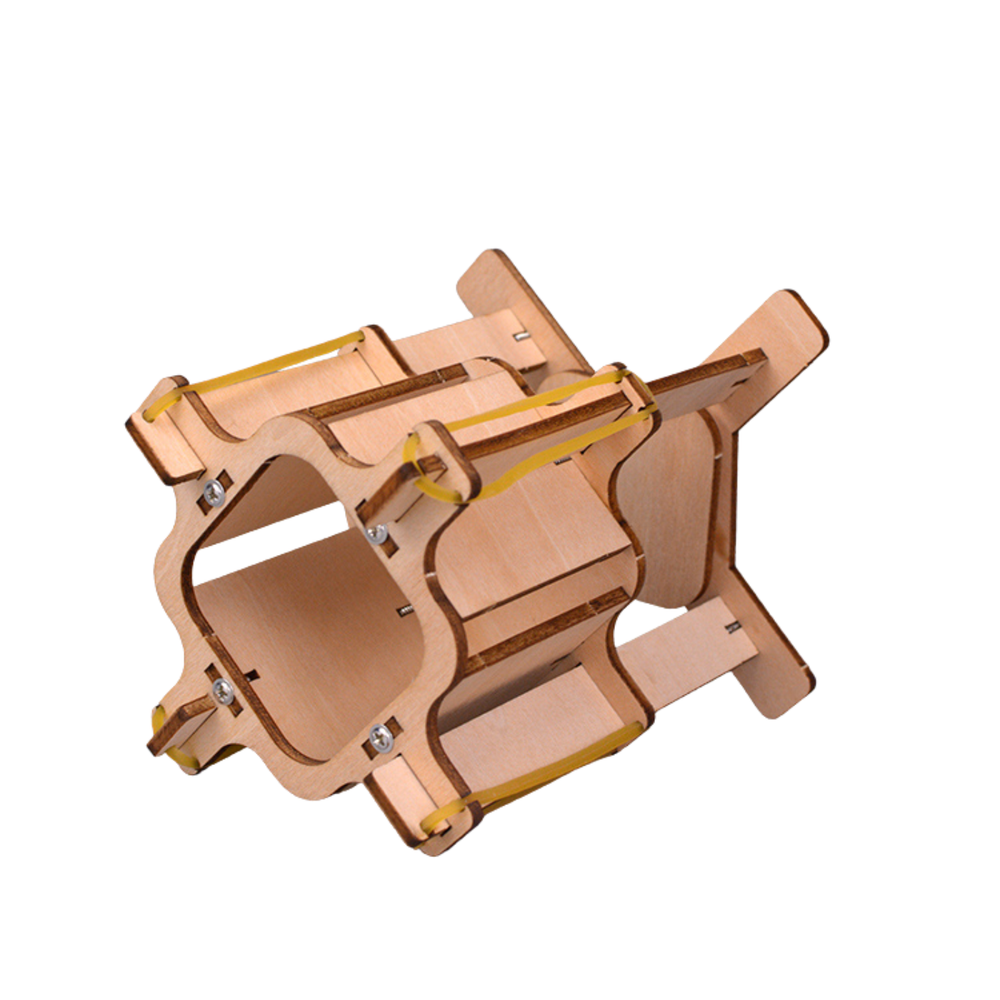 Pludo STEM Kit Spring Force – Shock Absorber DIY Science Experiment Kit for Kids 11–14 | Grade 6–8 Mechanics & Force Model -Pludo Education Kit -Robocraze