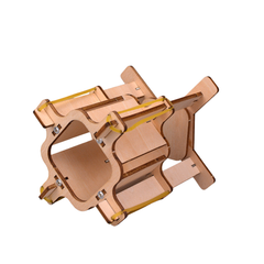 Pludo STEM Kit Spring Force – Shock Absorber DIY Science Experiment Kit for Kids 11–14 | Grade 6–8 Mechanics & Force Model -Pludo Education Kit -Robocraze