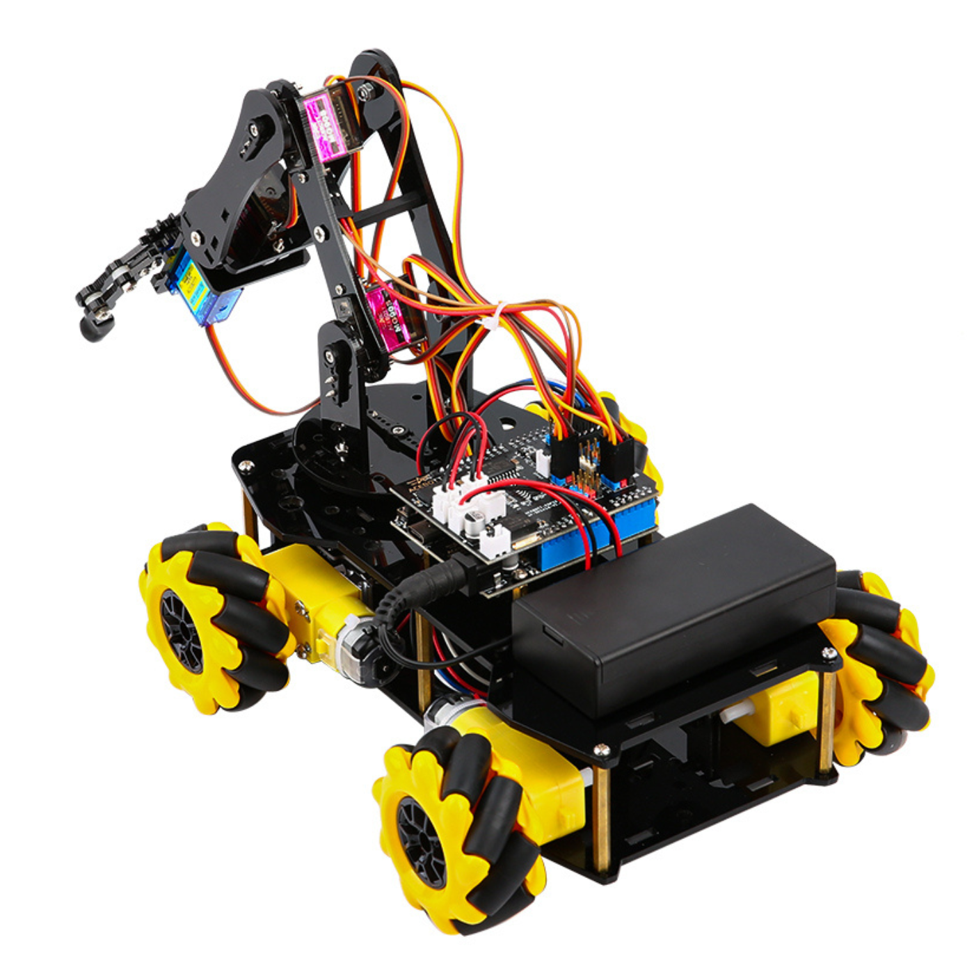 ACEBOTT ESP32 5-DOF Robot Arm Kit QD007 – AI Robot Kits expansion for robotics. -DIY Car Kits -Robocraze