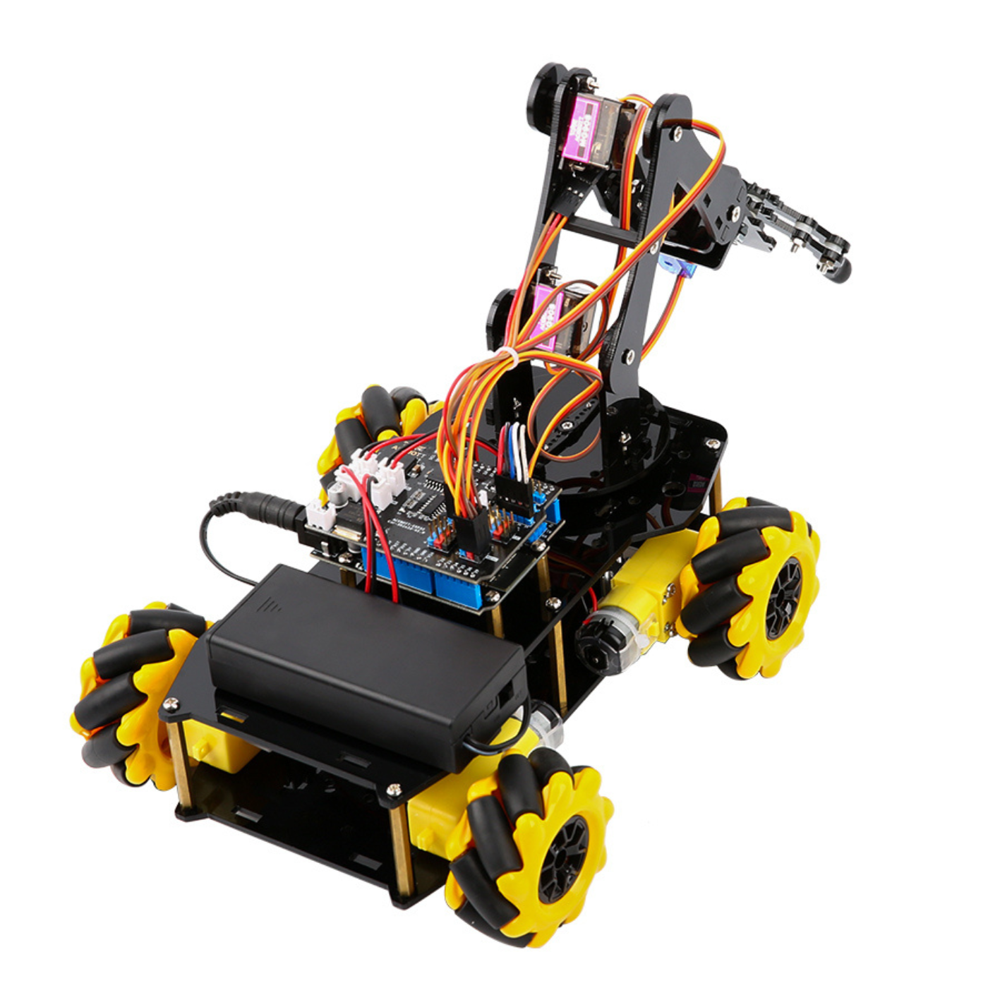 ACEBOTT ESP32 5-DOF Robot Arm Kit QD007 – AI Robot Kits expansion for robotics. -DIY Car Kits -Robocraze