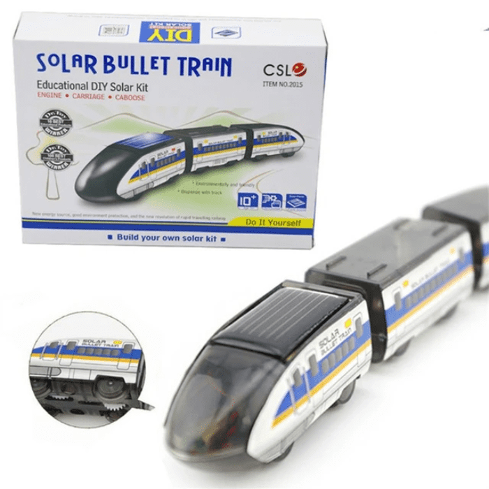 Solar Bullet train Educational DIY Solar Kit