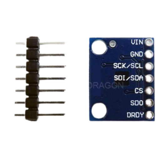 HMC5983 3-Axis Magnetometer – High-precision navigation sensor. -Accelerometers & Gyro Sensors -Robocraze