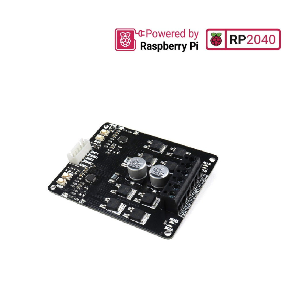 SmartElex 15D Dual Motor DC Motor Driver - 30A Peak Dual Channel PWM Controller -Robocraze