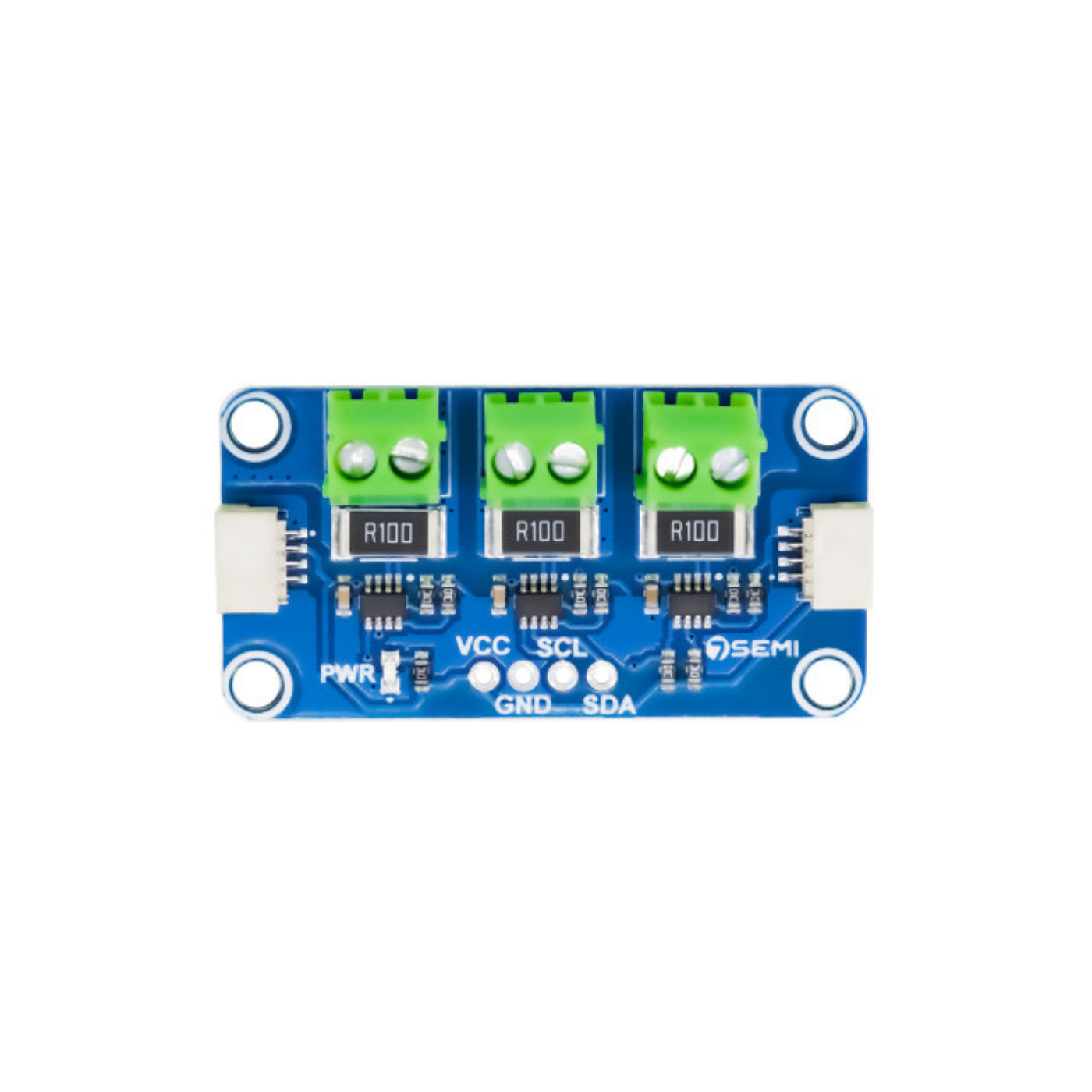 7Semi INA219 Triple-Channel DC Current Monitoring Sensor Breakout -Robocraze