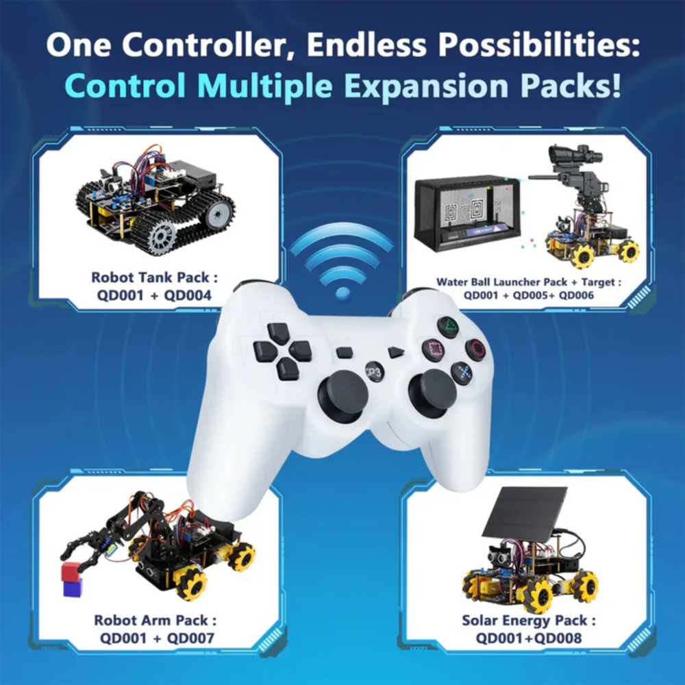 ACEBOTT QD010 Wireless Controller for Robot Car kit with Bluetooth Controller Expansion Pack