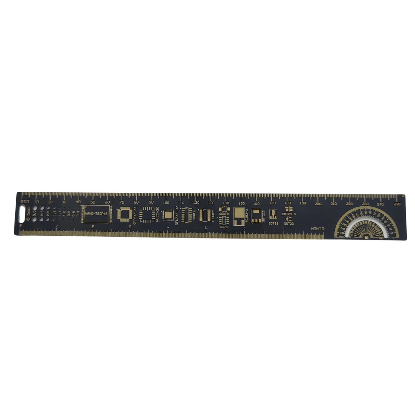 25cm Multipurpose Engineering Measuring PCB Ruler-picture-13
