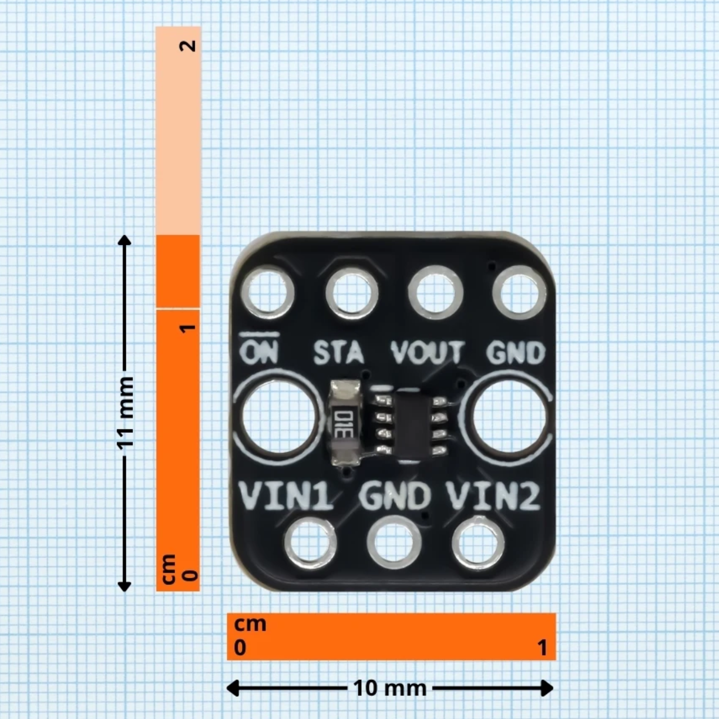 7Semi LM66200 Dual Ideal Diode Module 1.6V to 5.5V, 2.5A