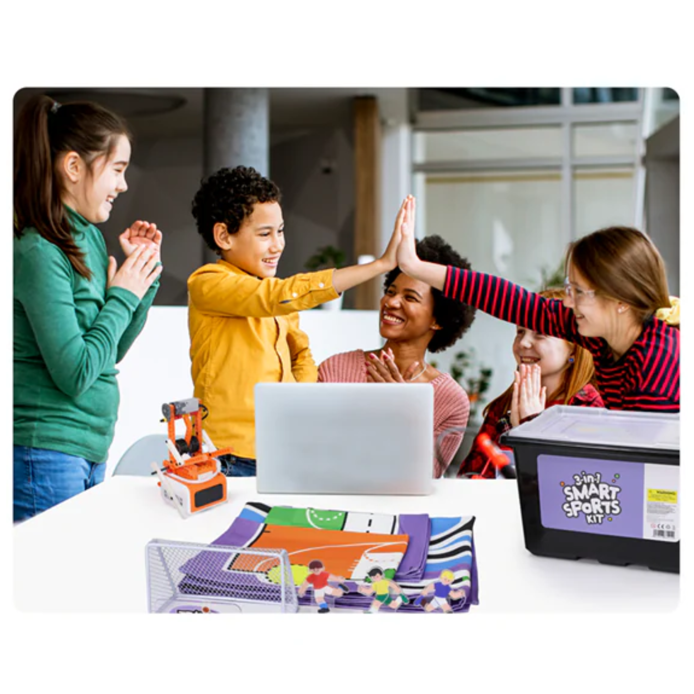 3-in-1 Smart Sports Kit for VinciBot - Educational STEM Kit for Kids - Robocraze