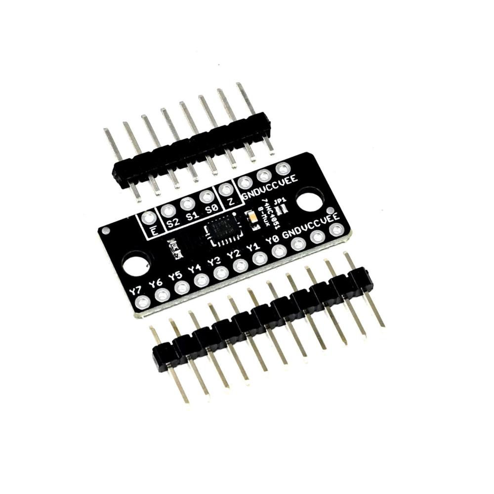 SmartElex 8 Channel Multiplexer Breakout Module – (74HC4051) - robocraze