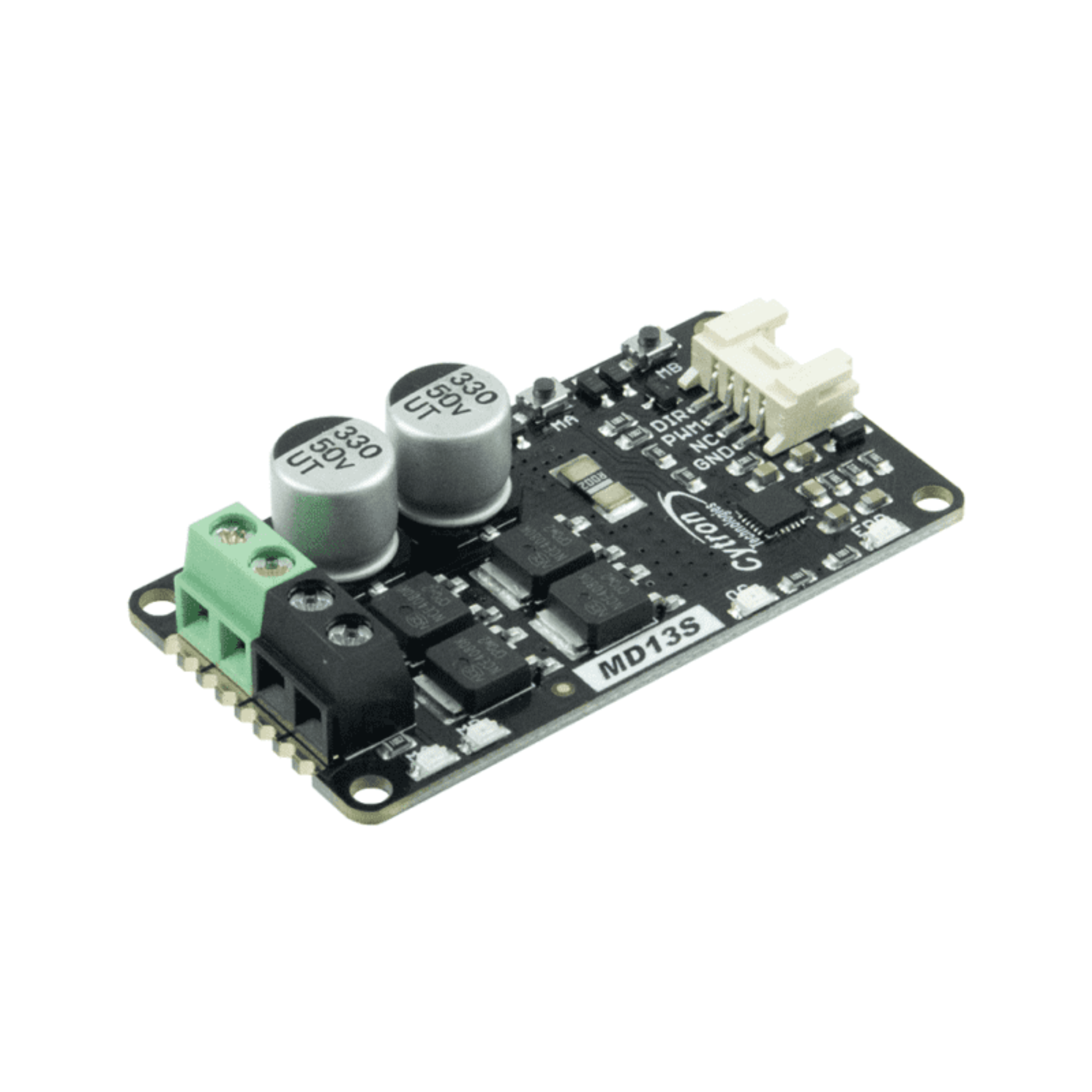 Cytron MD13S 13A 6–30V DC Motor Driver with Presoldered Terminal Block -Robocraze