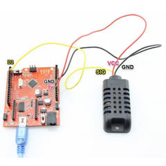 AM2301 Temperature & Humidity Sensor – High-precision sensor for temperature and humidity monitoring -Robocraze