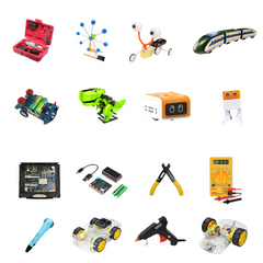 STEM Innovation kit - Classroom STEM Kits for Hands-on Learning, Problem Solving, Creativity, Robotics, Programming - Robocraze