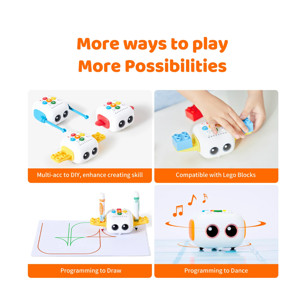 Matatalab TaleBot Pro Coding Robot (Ages 3-5) – Easy DIY Kits, STEM Kits, Robot Kits -Robocraze